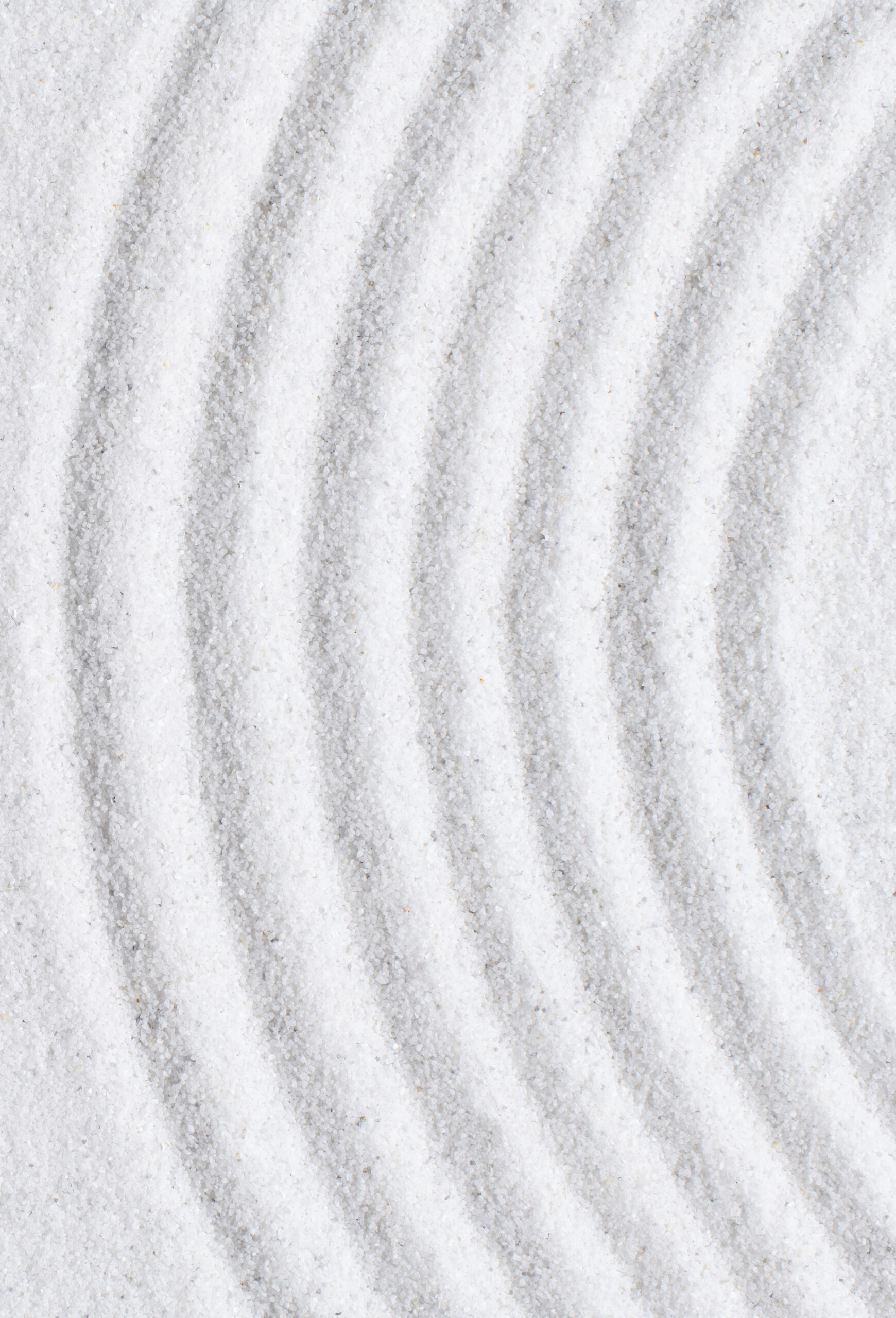 White sand surface texture background zen and peace concept